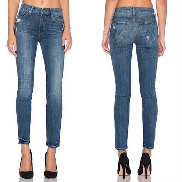 MOTHER Woman's Jeans The looker Denim Jeans size 24 - Picture 1 of 11